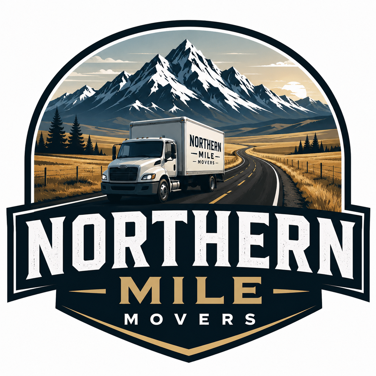 Northern Mile Movers logo